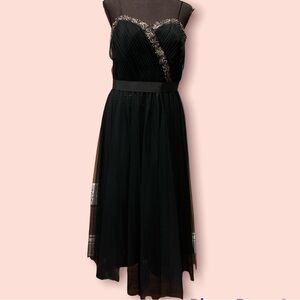 OC Elegant Black Evening Dress